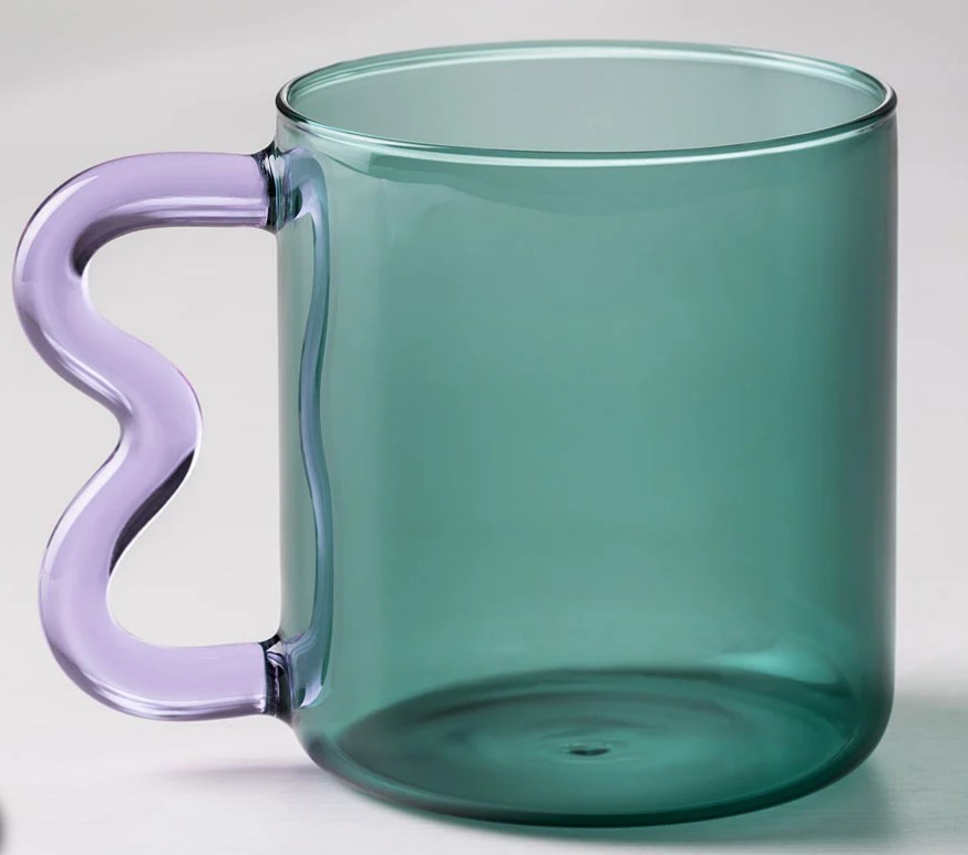 Glass mug