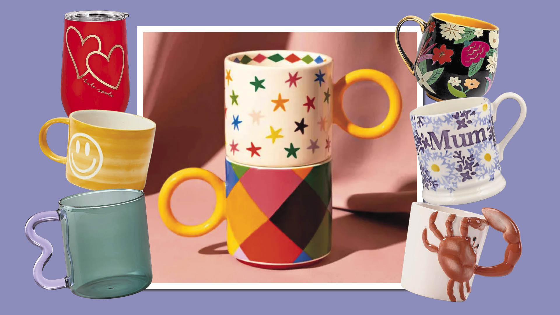 Upgrade your morning brew with one of these funky mugs