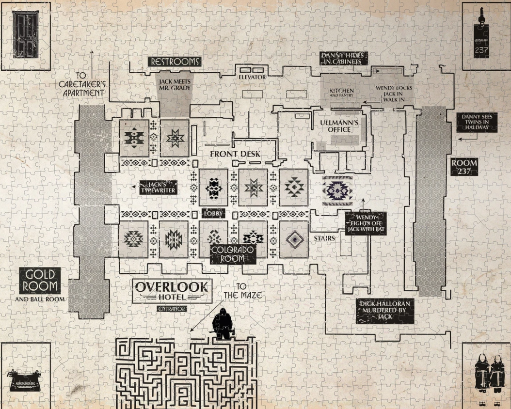 The Shining Floor Plan Puzzle