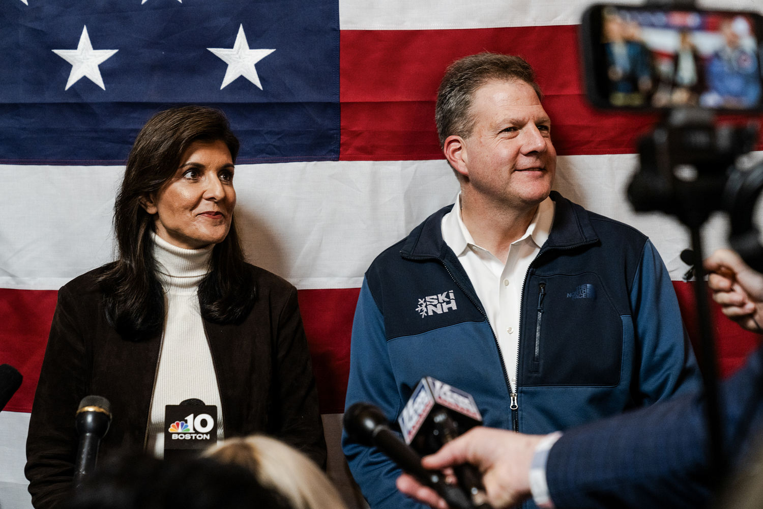 Chris Sununu won't say whether Haley will stay in the race if she loses South Carolina