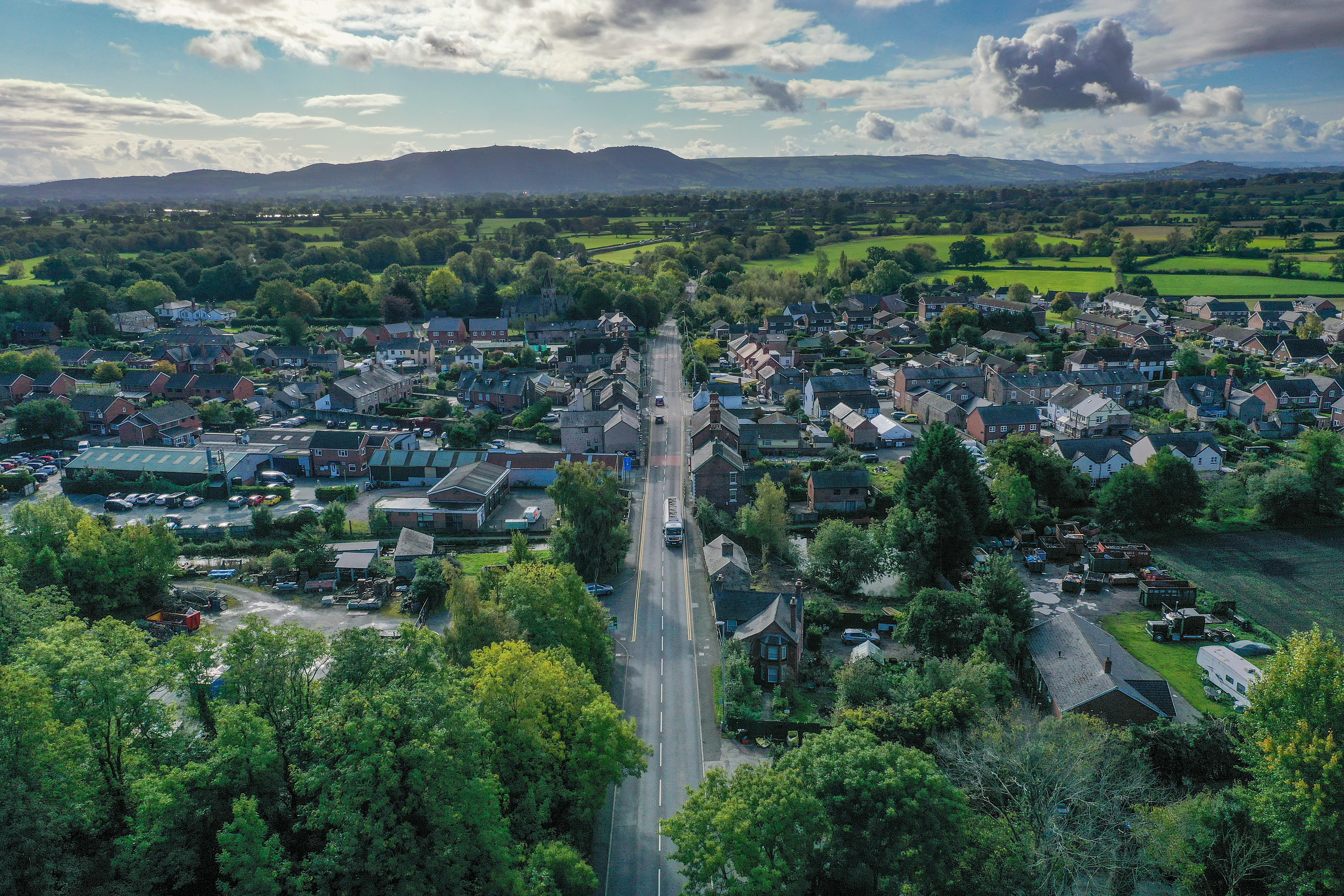 Llanymynech locals have told of what it's like living on what's been dubbed the UK's most confusing road