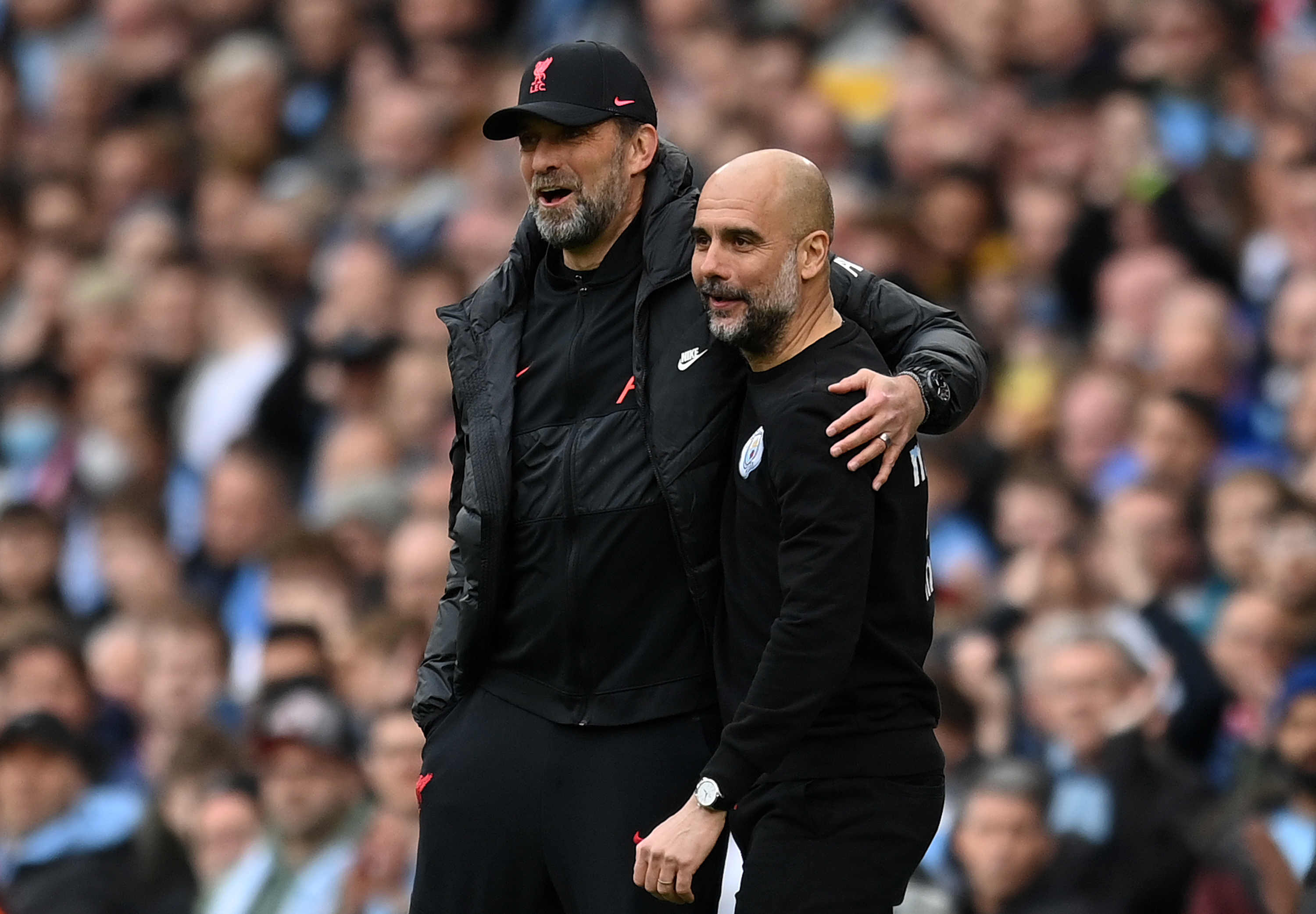 Guardiola and Klopp