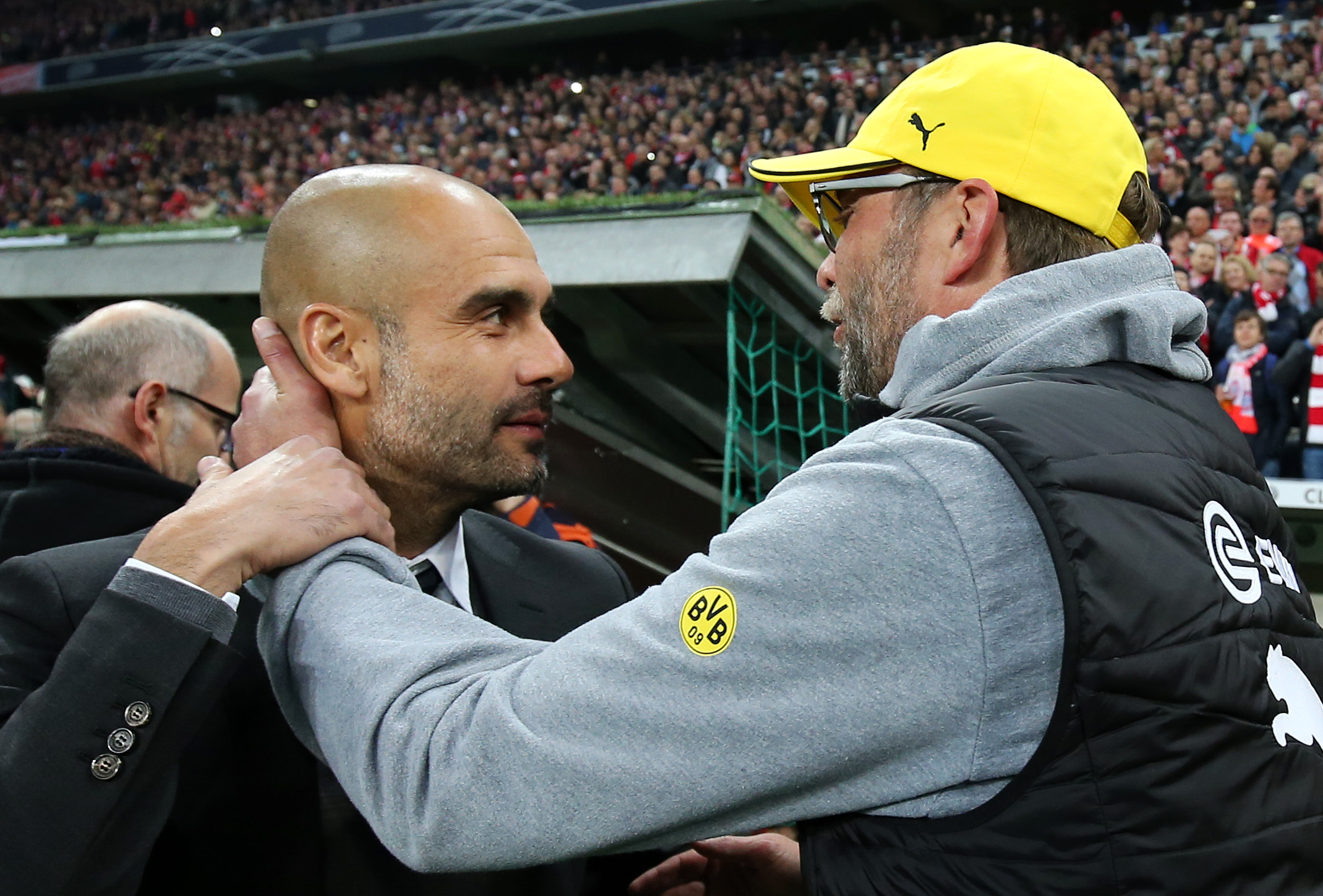 Guardiola and Klopp