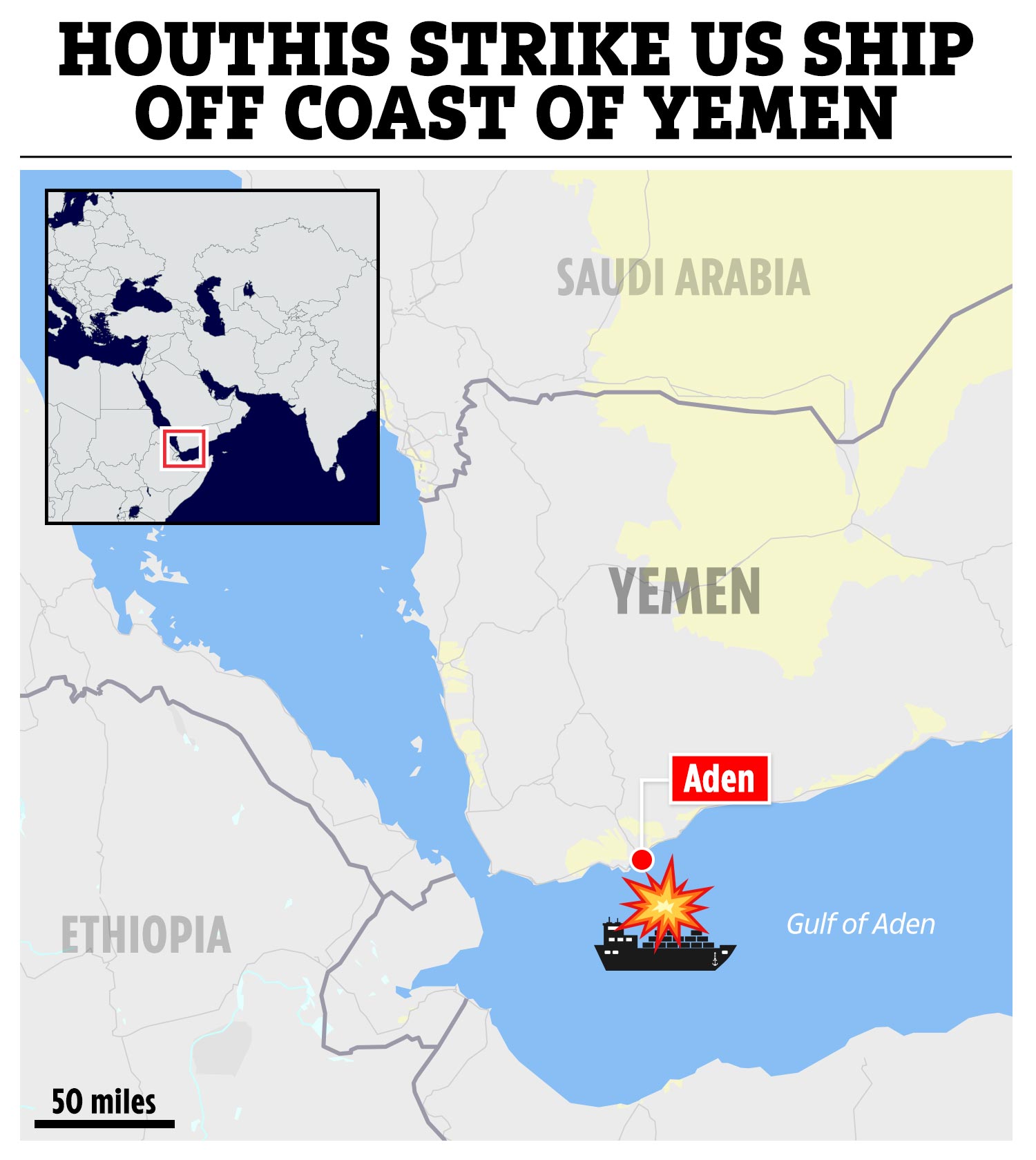 US Hits Houthi Strongholds In Fourth Round Of Strikes In Just One Week ...