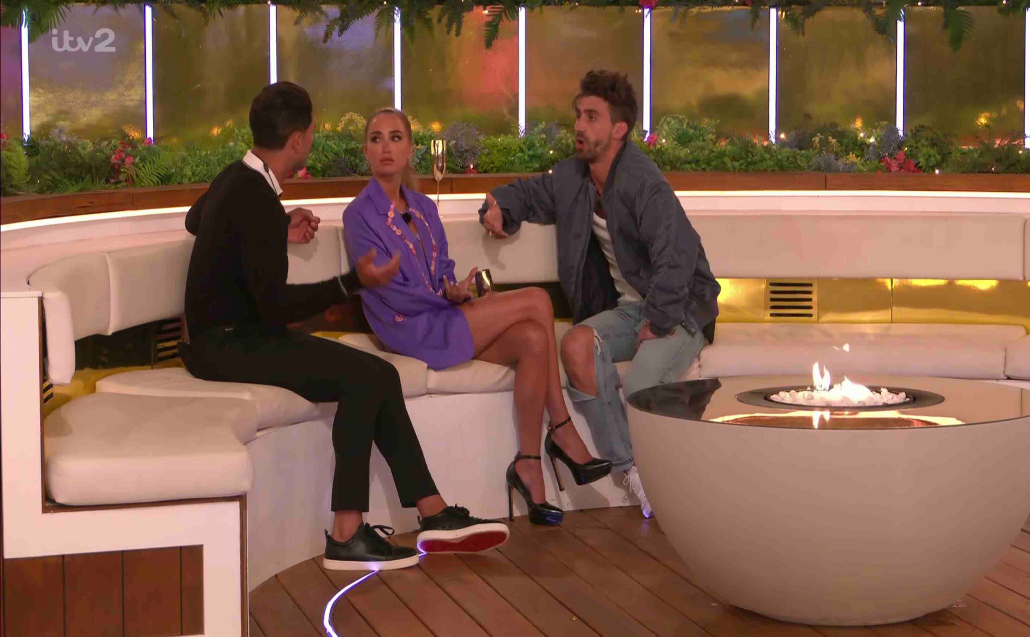 The space saw a host of drama on Sunday's explosive Love Island All Stars episode