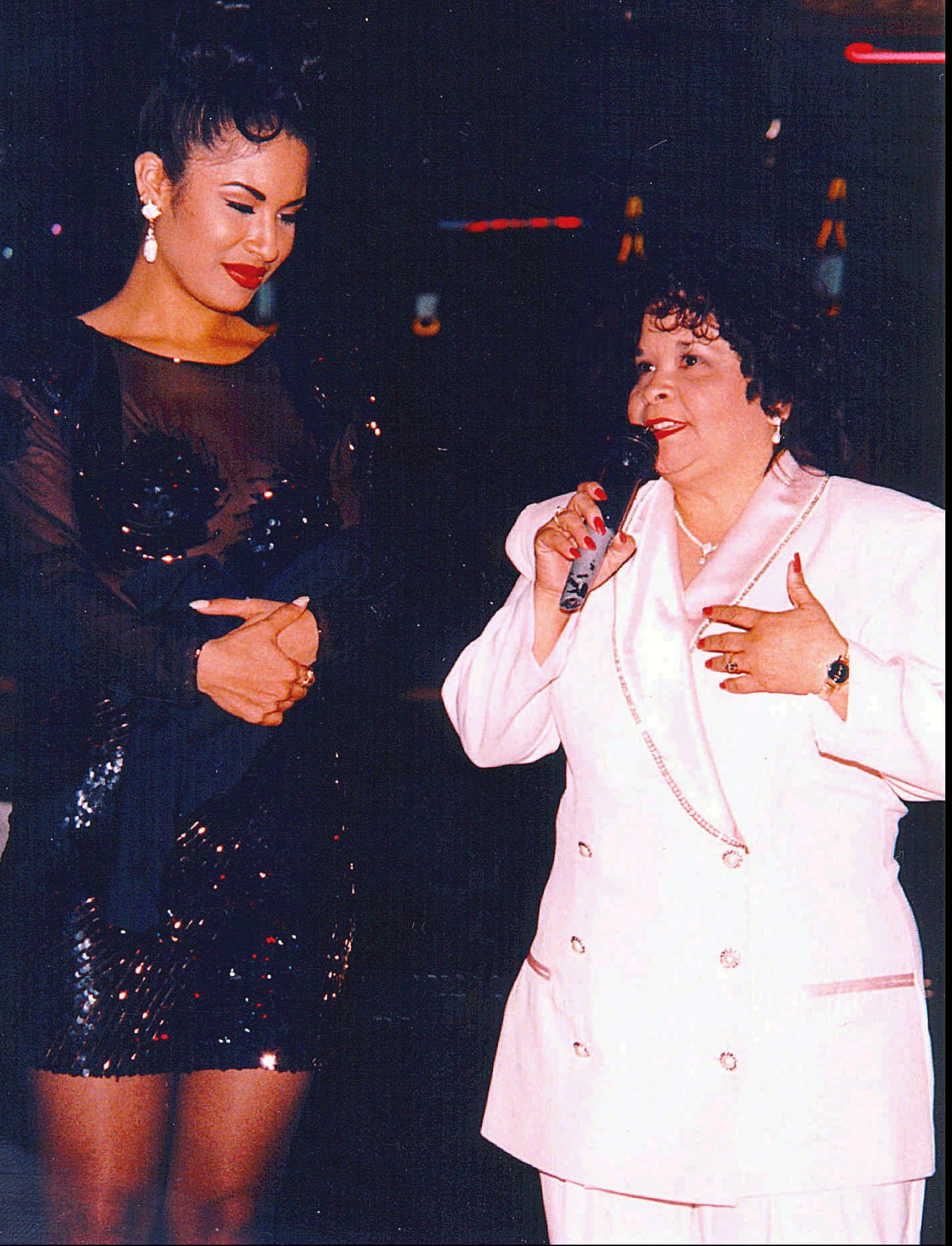 Yolanda Saldivar with Selena