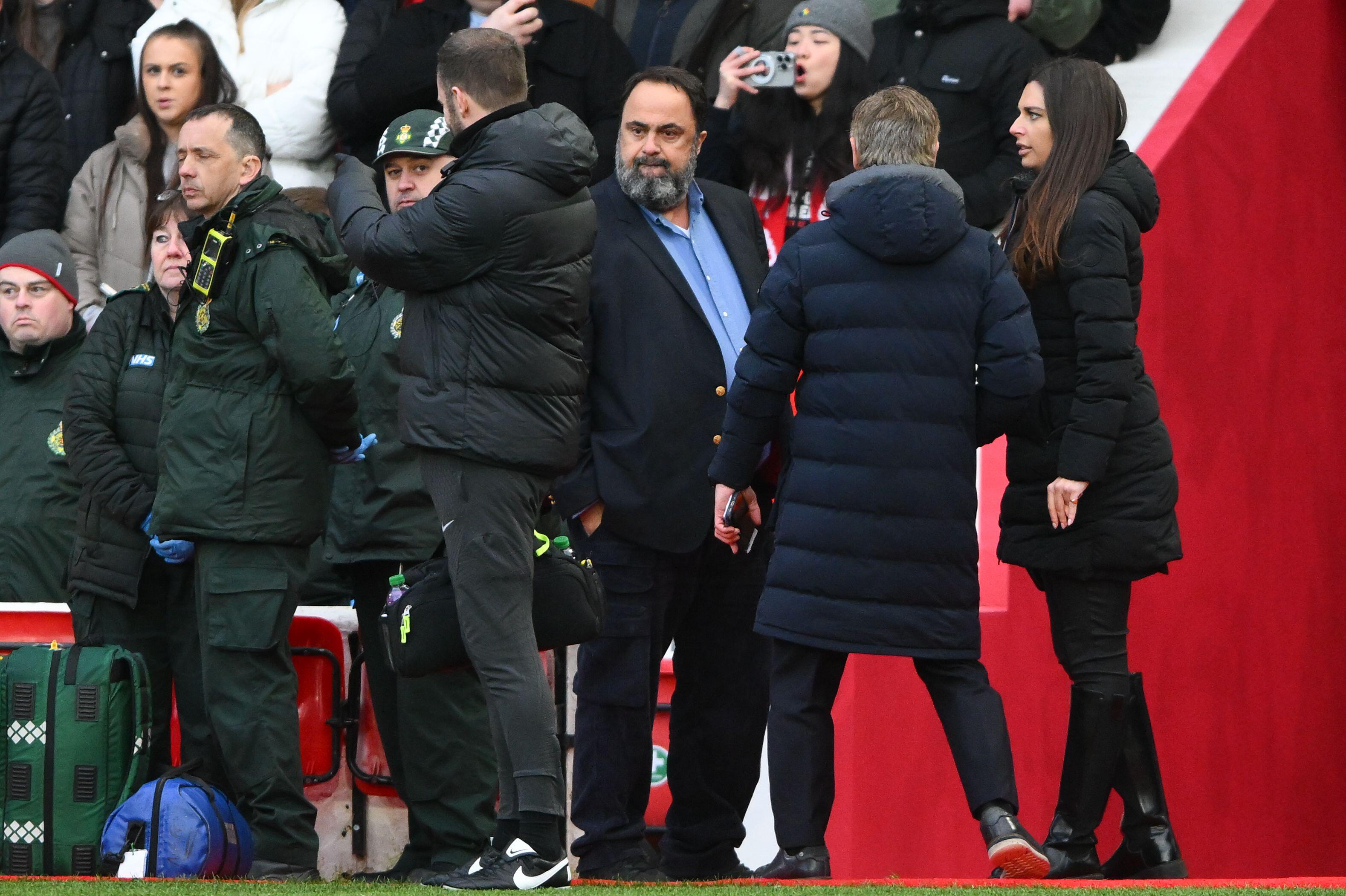 Evangelos Marinakis reportedly chased Paul Tierney down the tunnel on Saturday