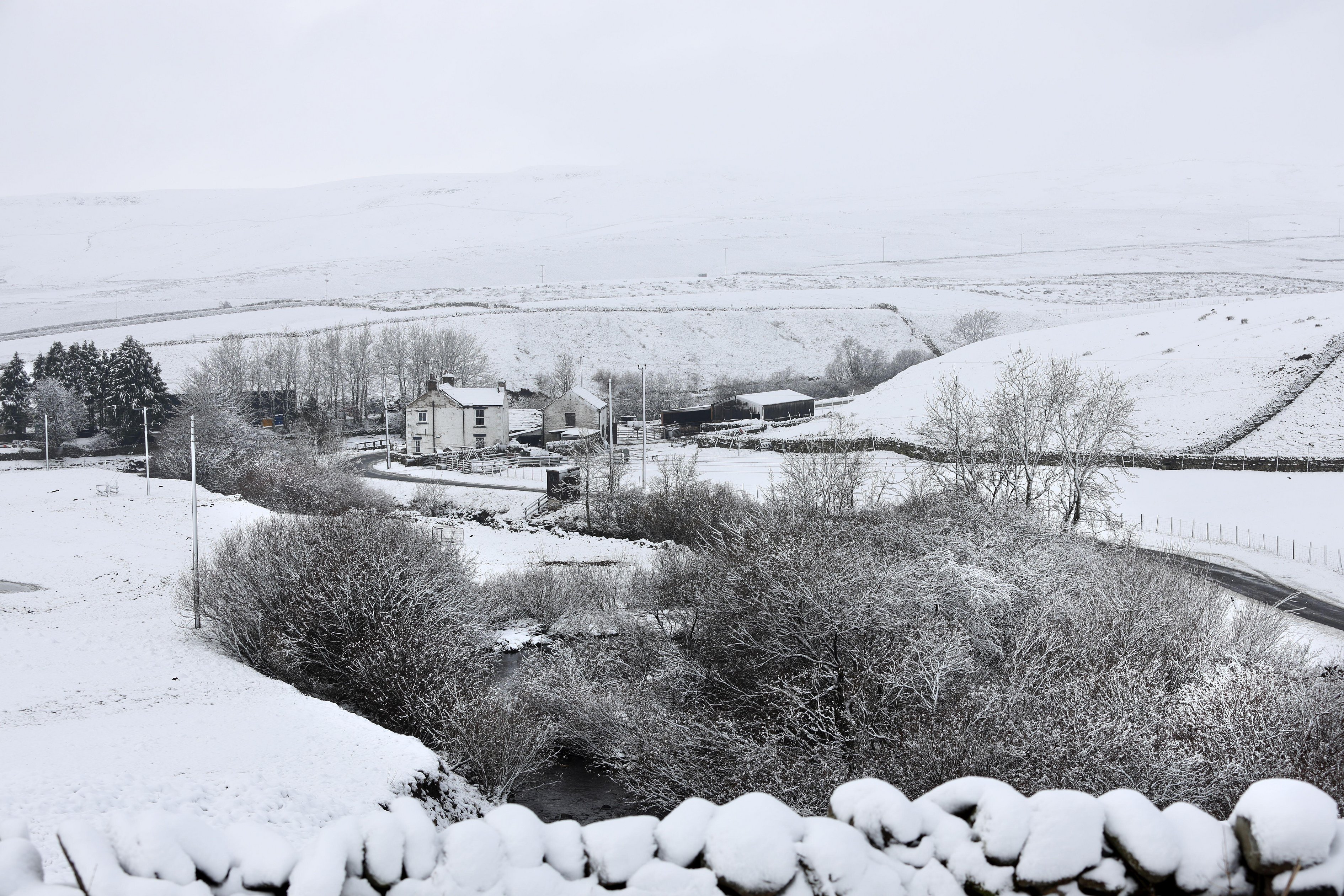 County Durham in early March