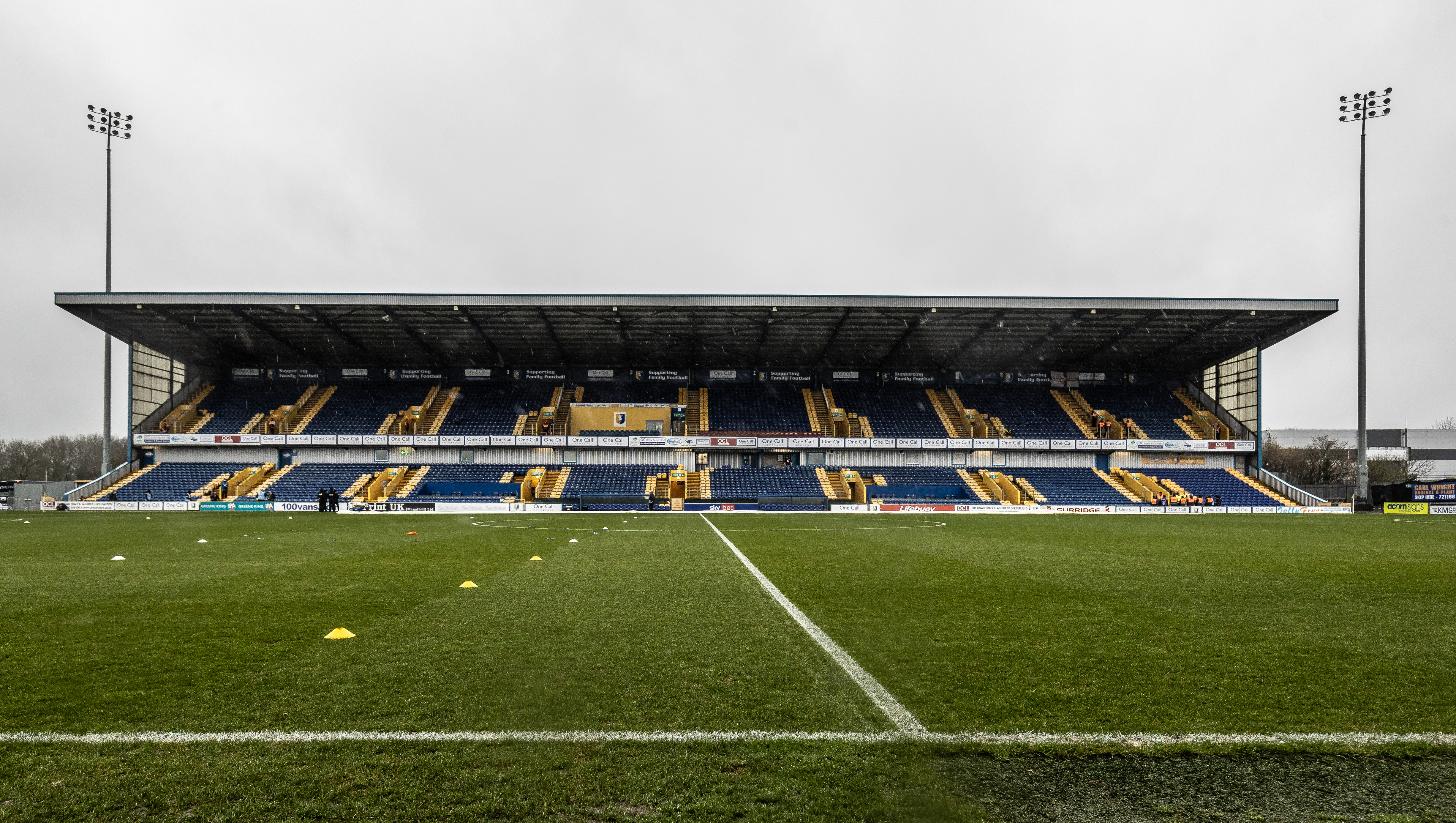 Mansfield's clash with Accrington had been due to take place at Field Mill